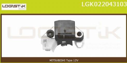 LGK LGK022043103 - Regolatore alternatore autozon.pro