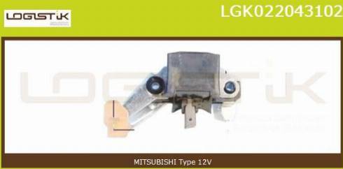 LGK LGK022043102 - Regolatore alternatore autozon.pro