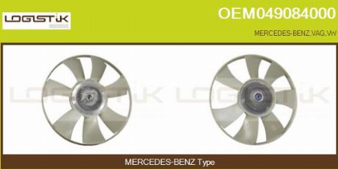 LGK OEM049084000 - Giunto di collegamento, Ventilatore radiatore autozon.pro