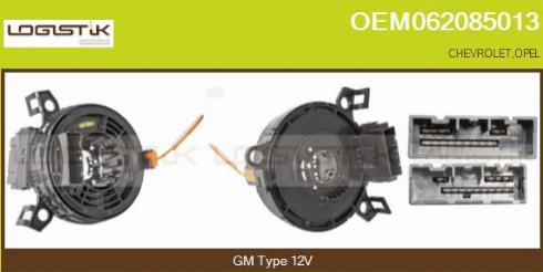 LGK OEM062085013 - Molla spiroelicoidale, Airbag autozon.pro