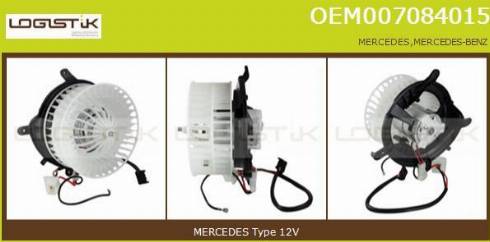 LGK OEM007084015 - Ventilatore abitacolo autozon.pro