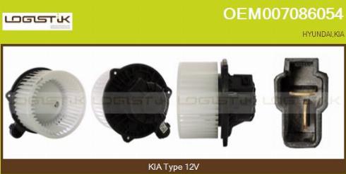 LGK OEM007086054 - Ventilatore abitacolo autozon.pro