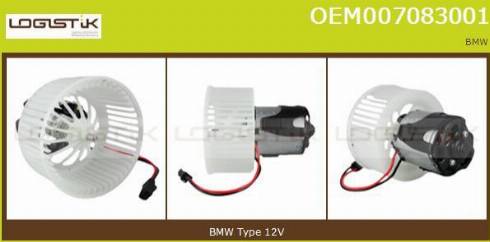 LGK OEM007083001 - Ventilatore abitacolo autozon.pro