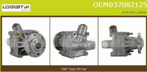 LGK OEM037082125 - Pompa idraulica, Sterzo autozon.pro