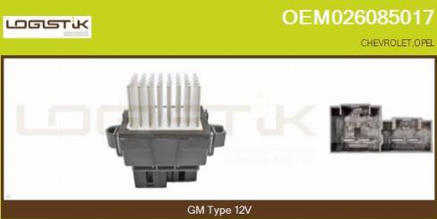 LGK OEM026085017 - Resistenza, Ventilatore abitacolo autozon.pro