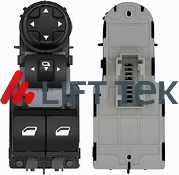 Lift-Tek LTPGB76003 - Interruttore, Alzacristallo autozon.pro