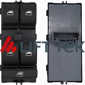 Lift-Tek LTSKB76002 - Interruttore, Alzacristallo autozon.pro