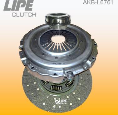 Lipe Clutch AKB-L6761 - Kit frizione autozon.pro