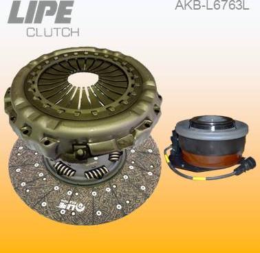 Lipe Clutch AKB-L6763 - Kit frizione autozon.pro