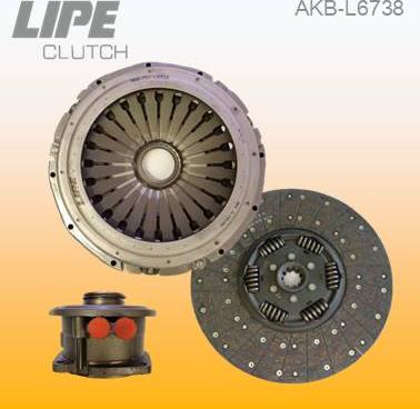 Lipe Clutch AKB-L6738 - Kit frizione autozon.pro