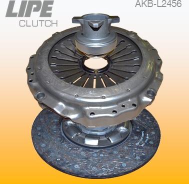 Lipe Clutch AKB-L2456 - Kit frizione autozon.pro