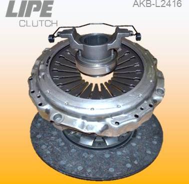 Lipe Clutch AKB-L2416 - Kit frizione autozon.pro