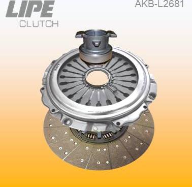 Lipe Clutch AKB-L2681 - Kit frizione autozon.pro