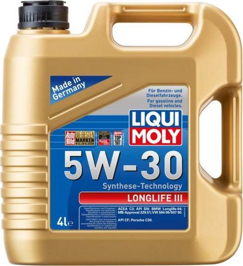 Liqui Moly P003760 - Olio motore autozon.pro