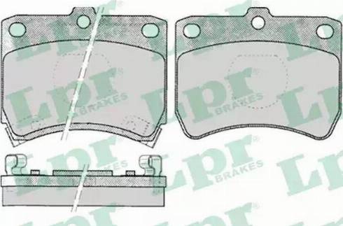 Sangsin Brake SP1049 - Kit pastiglie freno, Freno a disco autozon.pro