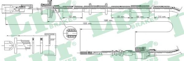 LPR C0048C - Cavo comando, Comando frizione autozon.pro