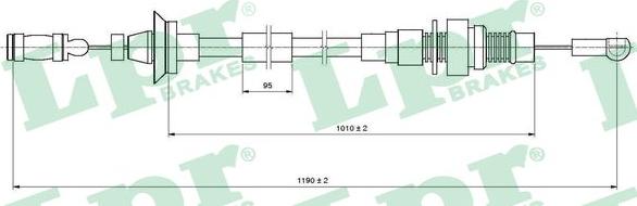 LPR C0005A - Cavo acceleratore autozon.pro