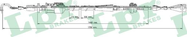 LPR C0013A - Cavo acceleratore autozon.pro