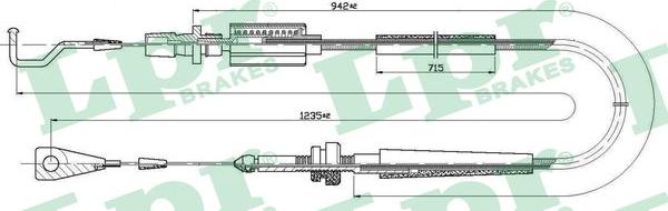 LPR C0030A - Cavo acceleratore autozon.pro