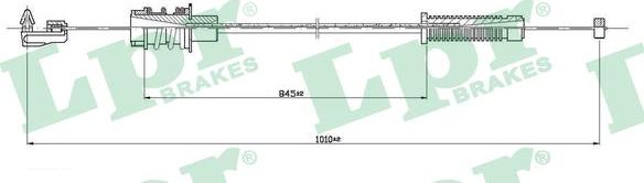 LPR C0145A - Cavo acceleratore autozon.pro