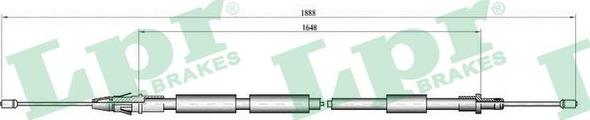 LPR C0106B - Cavo comando, Freno stazionamento autozon.pro