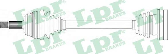 LPR DS51042 - Albero motore / Semiasse autozon.pro