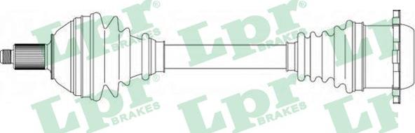 LPR DS51126 - Albero motore / Semiasse autozon.pro