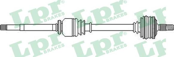 LPR DS52443 - Albero motore / Semiasse autozon.pro