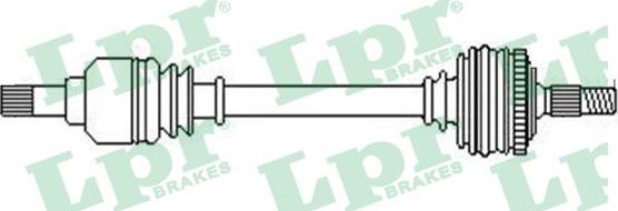 LPR DS52442 - Albero motore / Semiasse autozon.pro