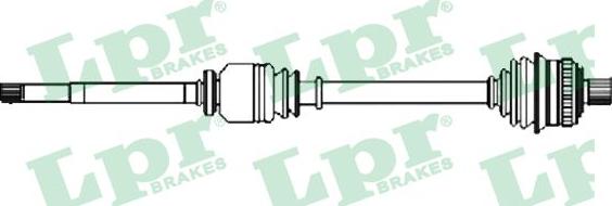 LPR DS52562 - Albero motore / Semiasse autozon.pro