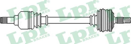 LPR DS52508 - Albero motore / Semiasse autozon.pro