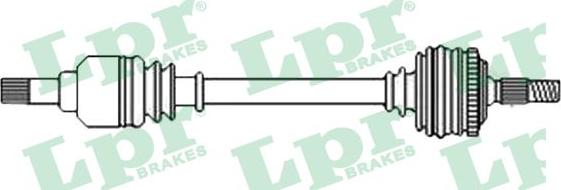 LPR DS52050 - Albero motore / Semiasse autozon.pro