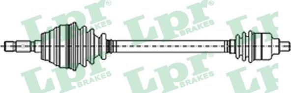 LPR DS52057 - Albero motore / Semiasse autozon.pro