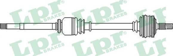 LPR DS52307 - Albero motore / Semiasse autozon.pro