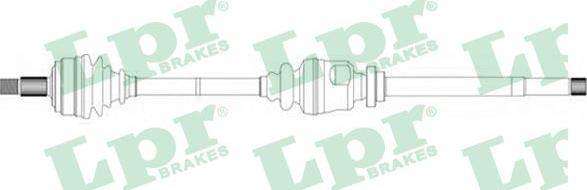 LPR DS16091 - Albero motore / Semiasse autozon.pro