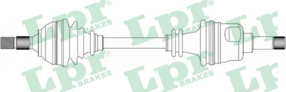 LPR DS16057 - Albero motore / Semiasse autozon.pro