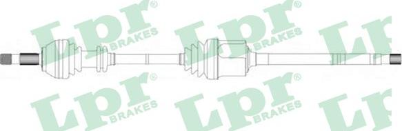 LPR DS16062 - Albero motore / Semiasse autozon.pro