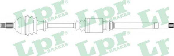 LPR DS16081 - Albero motore / Semiasse autozon.pro