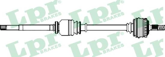 LPR DS21135 - Albero motore / Semiasse autozon.pro