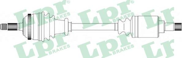 LPR DS16112 - Albero motore / Semiasse autozon.pro