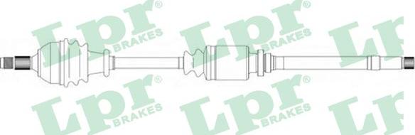 LPR DS16127 - Albero motore / Semiasse autozon.pro