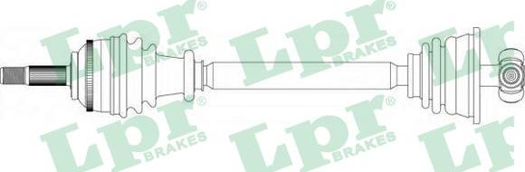 LPR DS39134 - Albero motore / Semiasse autozon.pro