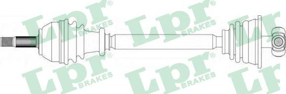 LPR DS39132 - Albero motore / Semiasse autozon.pro