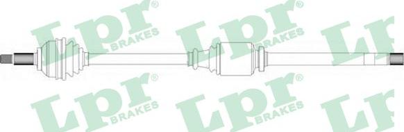 LPR DS39237 - Albero motore / Semiasse autozon.pro