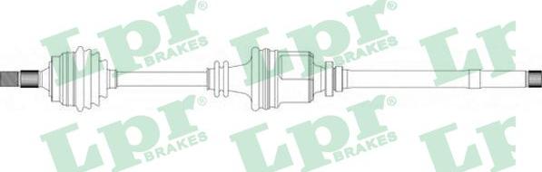 LPR DS38007 - Albero motore / Semiasse autozon.pro