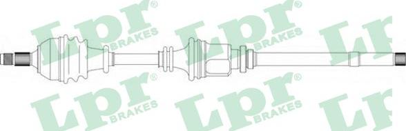 LPR DS38022 - Albero motore / Semiasse autozon.pro