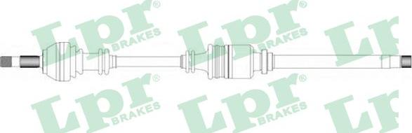 LPR DS20140 - Albero motore / Semiasse autozon.pro