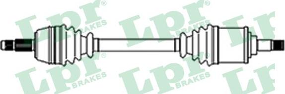 LPR DS21035 - Albero motore / Semiasse autozon.pro