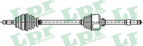 LPR DS21070 - Albero motore / Semiasse autozon.pro