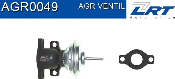 LRT AGR0049 - Valvola ricircolo gas scarico-EGR autozon.pro